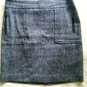 Ann Taylor Tweed Pencil Skirt